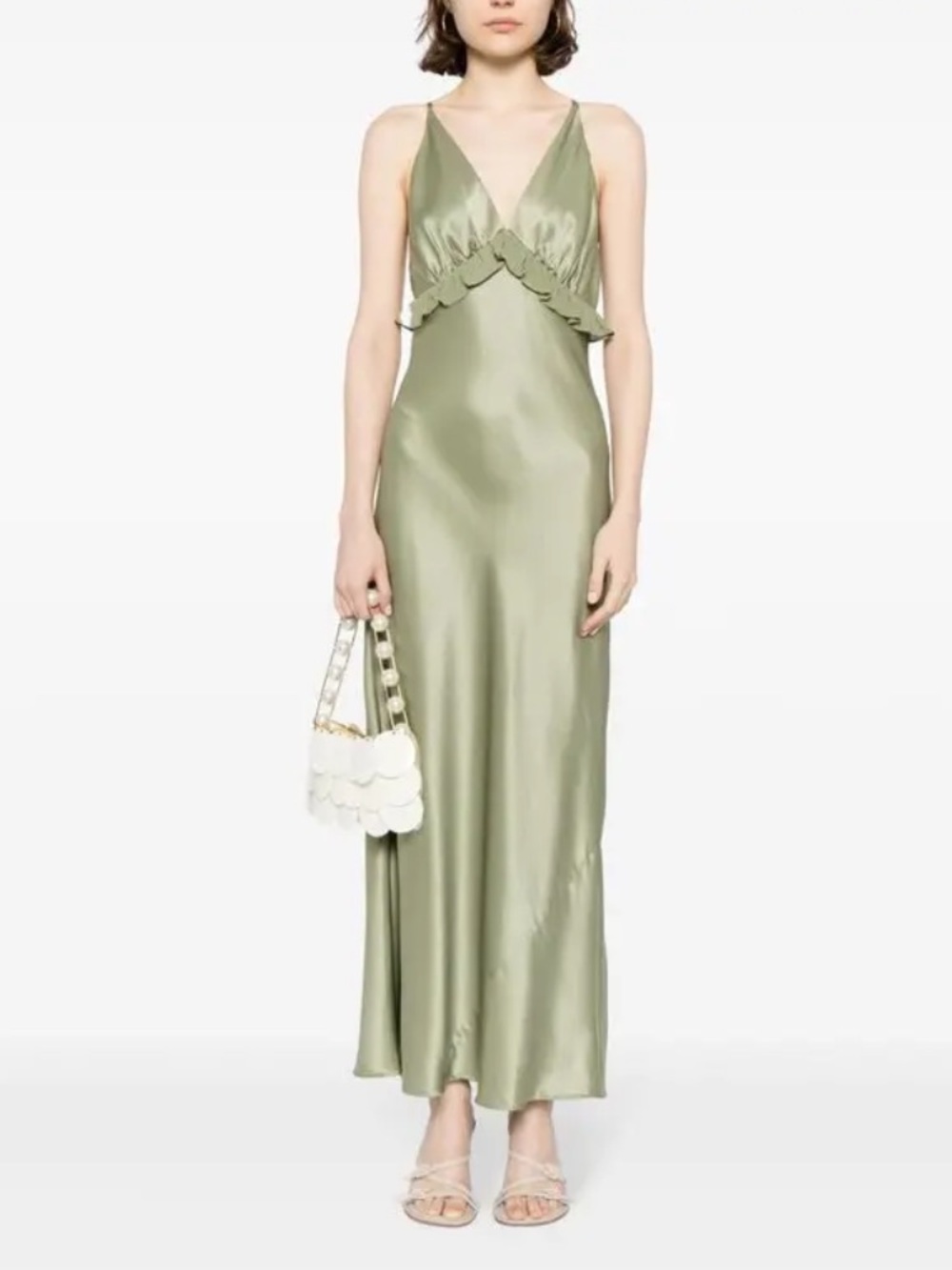 REFORMATION | Madrigal Satin Dress